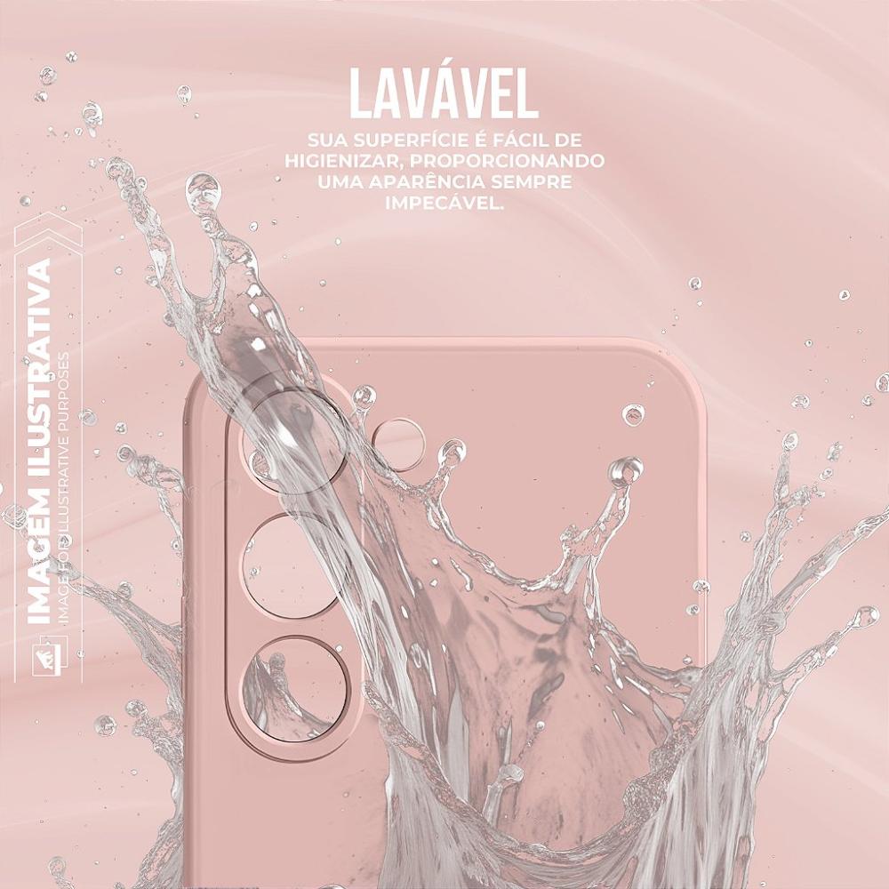 Capa para Samsung Galaxy A05 - Silicon Veloz - Rosa - Gshield
