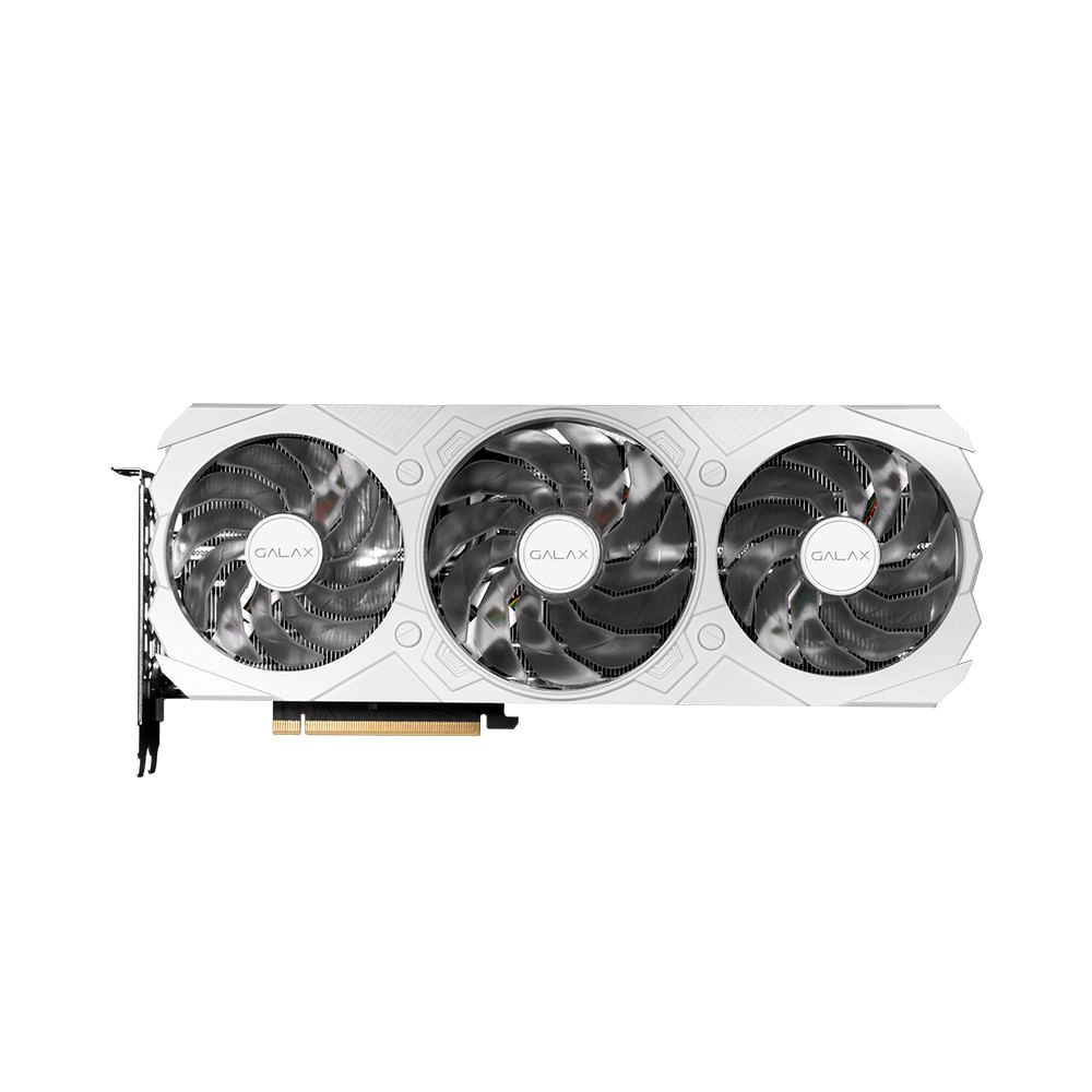 Miniatura Placa de Vídeo Galax GeForce RTX 4070 EX Gamer White 12GB GDDR6X 192 bits - 47NOM7MD7KWH Branco