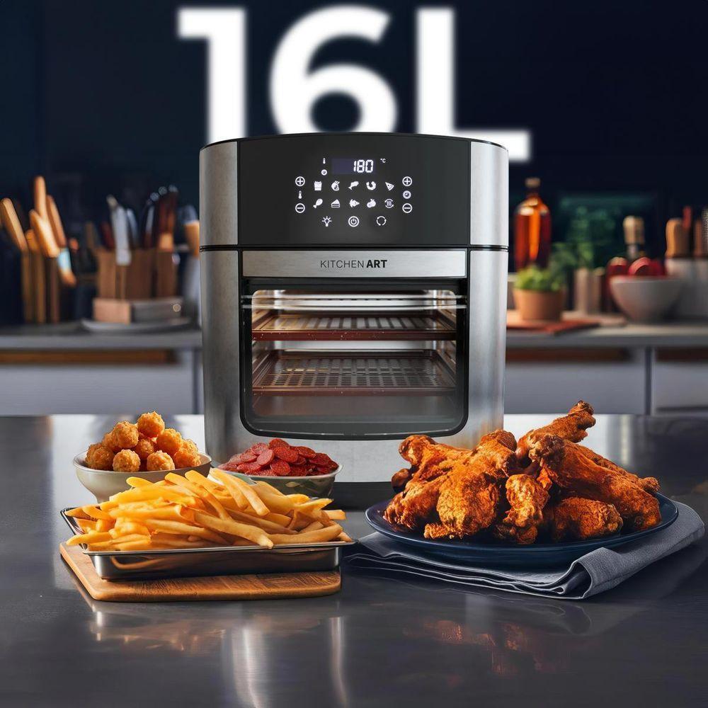 Air Fryer Kitchen Art 16L 4 Em 1 Com Espeto Rotisserie KAF16A 220V
