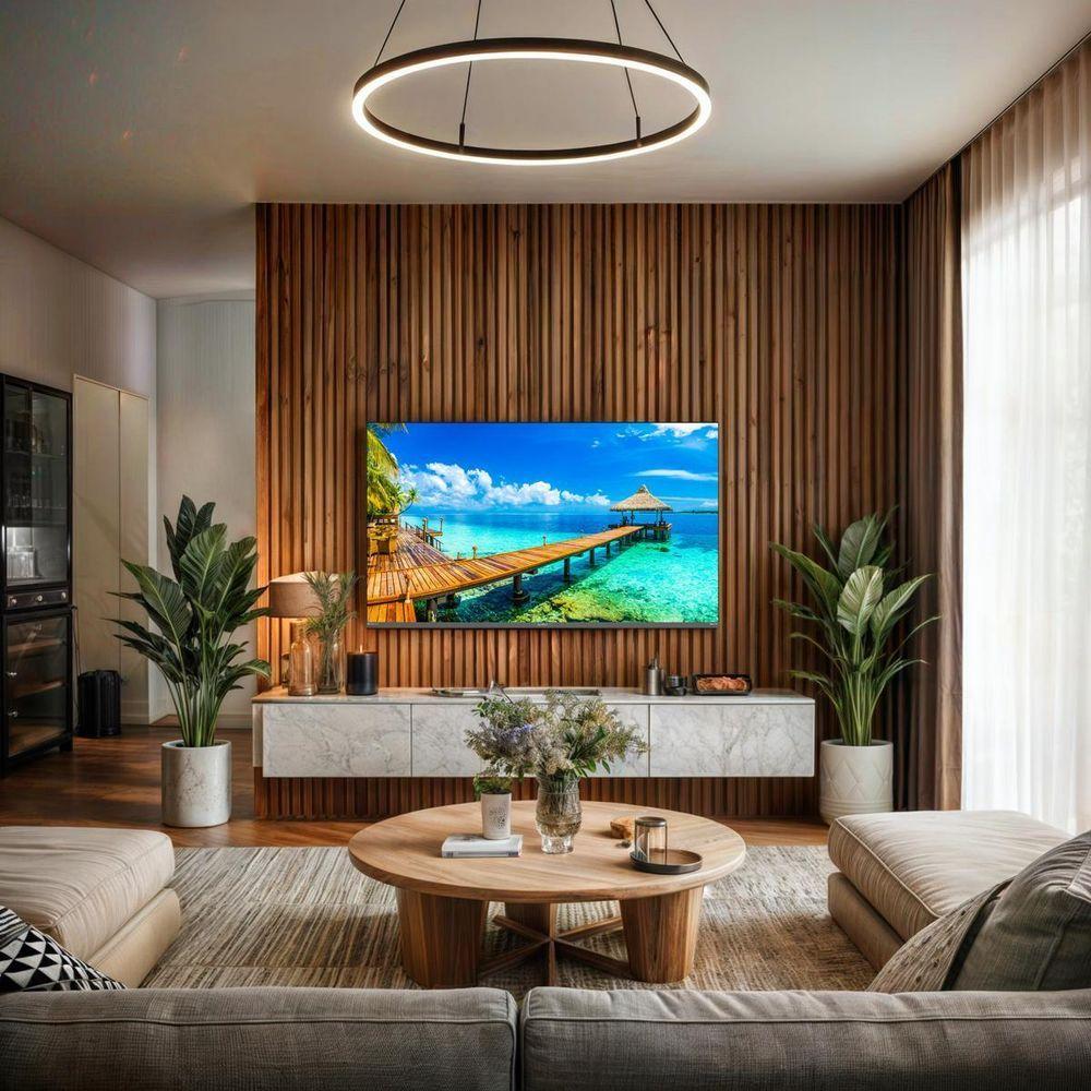 Smart TV 50” Britânia Roku TV LED Dolby Audio BTV50G3ERSGB Bivolt