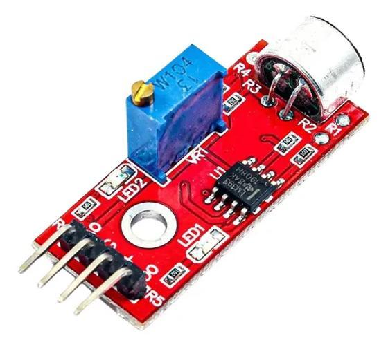 Miniatura Módulo Sensor Detector Som Microfone Ky-037 Arduino Raspberr