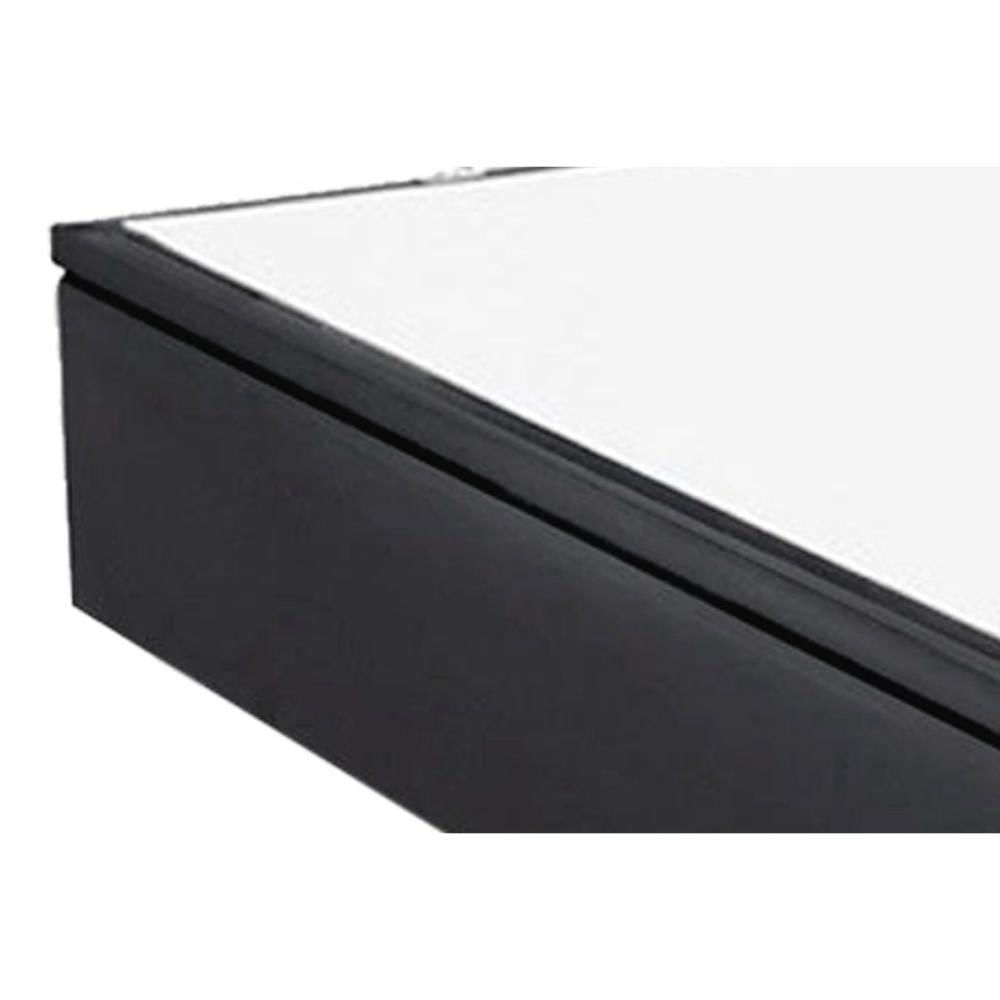 Miniatura Cama Box Baú Queen Universal Suede Gray (158x198x35) - Costa Rica