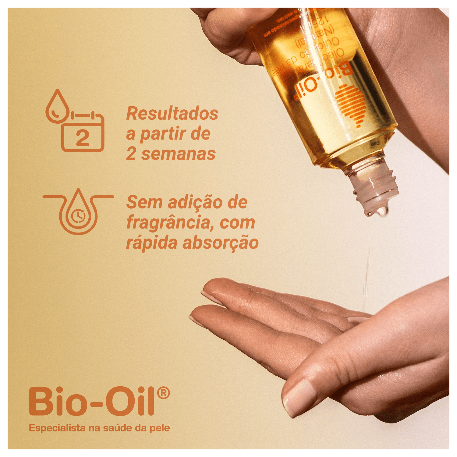 Miniatura Óleo Corporal Bio-Oil 100% Natural 60ml