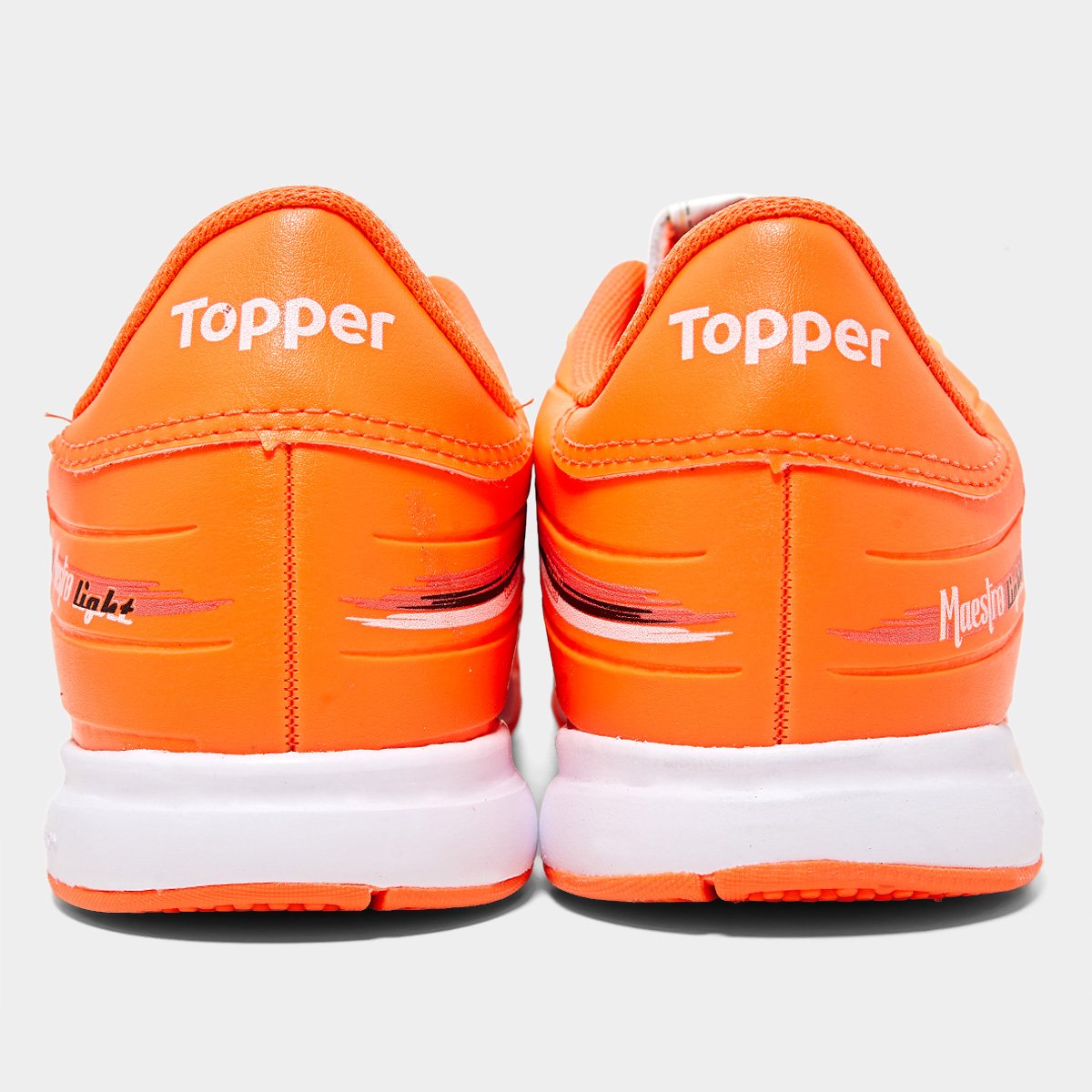 Miniatura Chuteira Futsal Topper Maestro Light Unissex Coral - 37