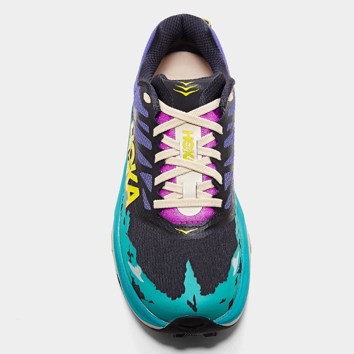 Miniatura Tênis Hoka Torrent 4 Masculino Roxo+Verde - 40