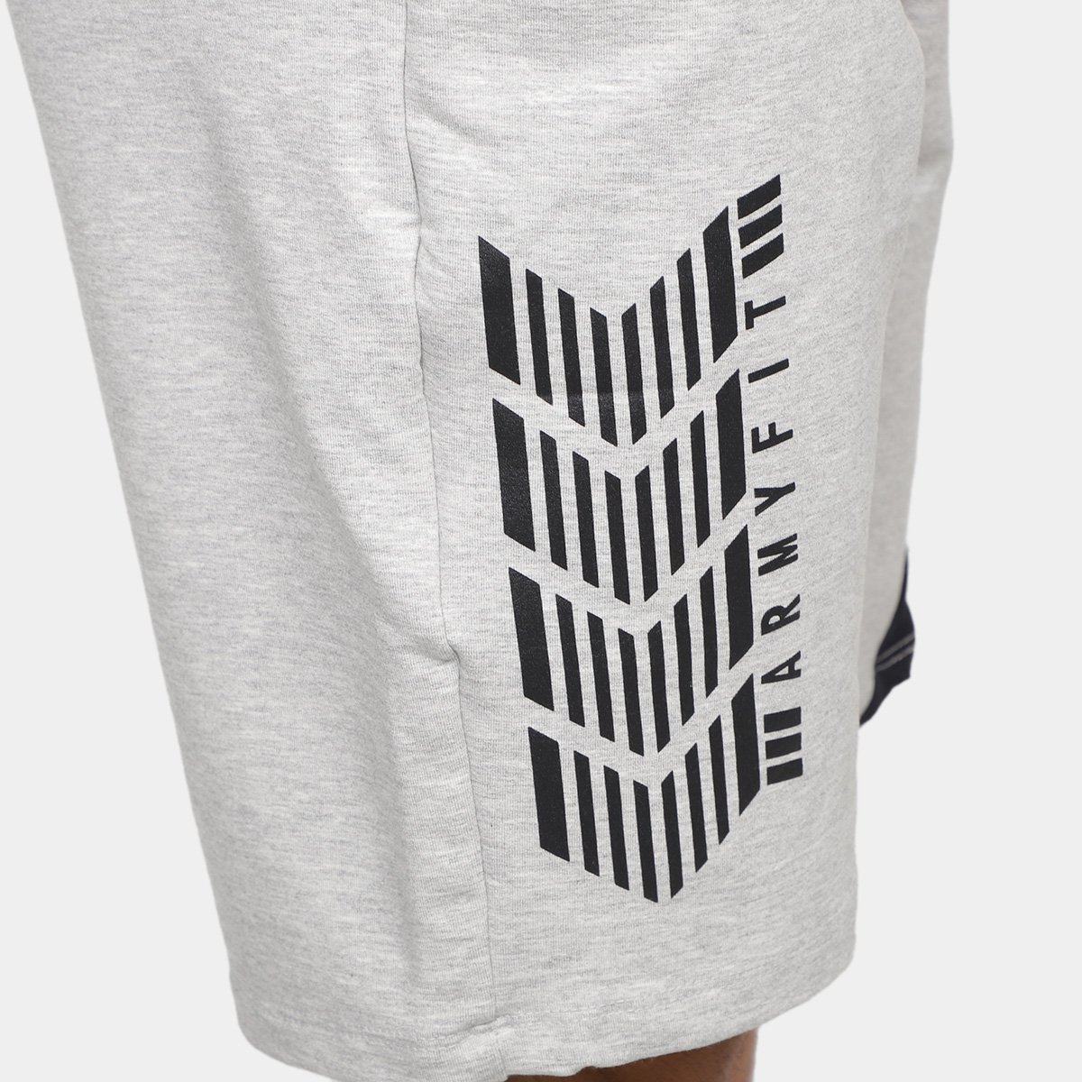 Miniatura Bermuda Estilo Do Corpo Run Masculina Mescla - G