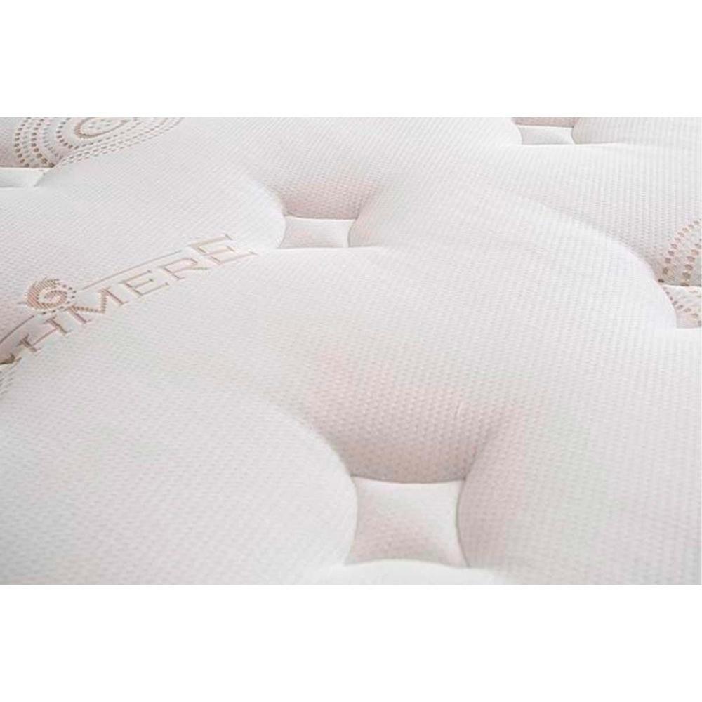 Miniatura Cama Box Casal: Colchão Molas Herval ElegantBase Courano Clean(138x188)