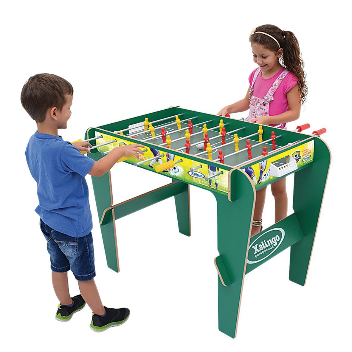 Miniatura Mesa Pebolim Super Copa Xalingo 67354