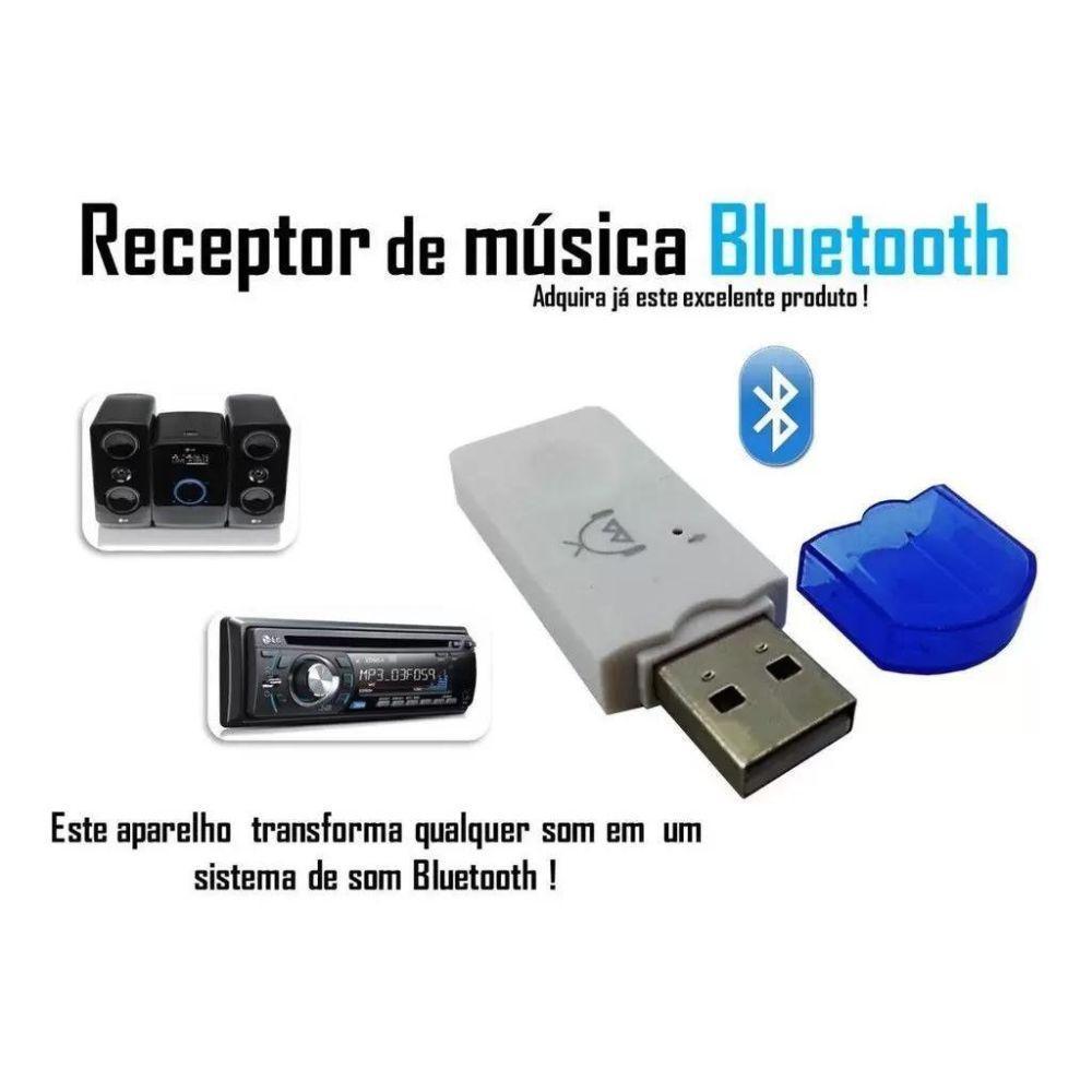 Miniatura Adaptador Bluetooth Usb Universal Carro Áudio Som