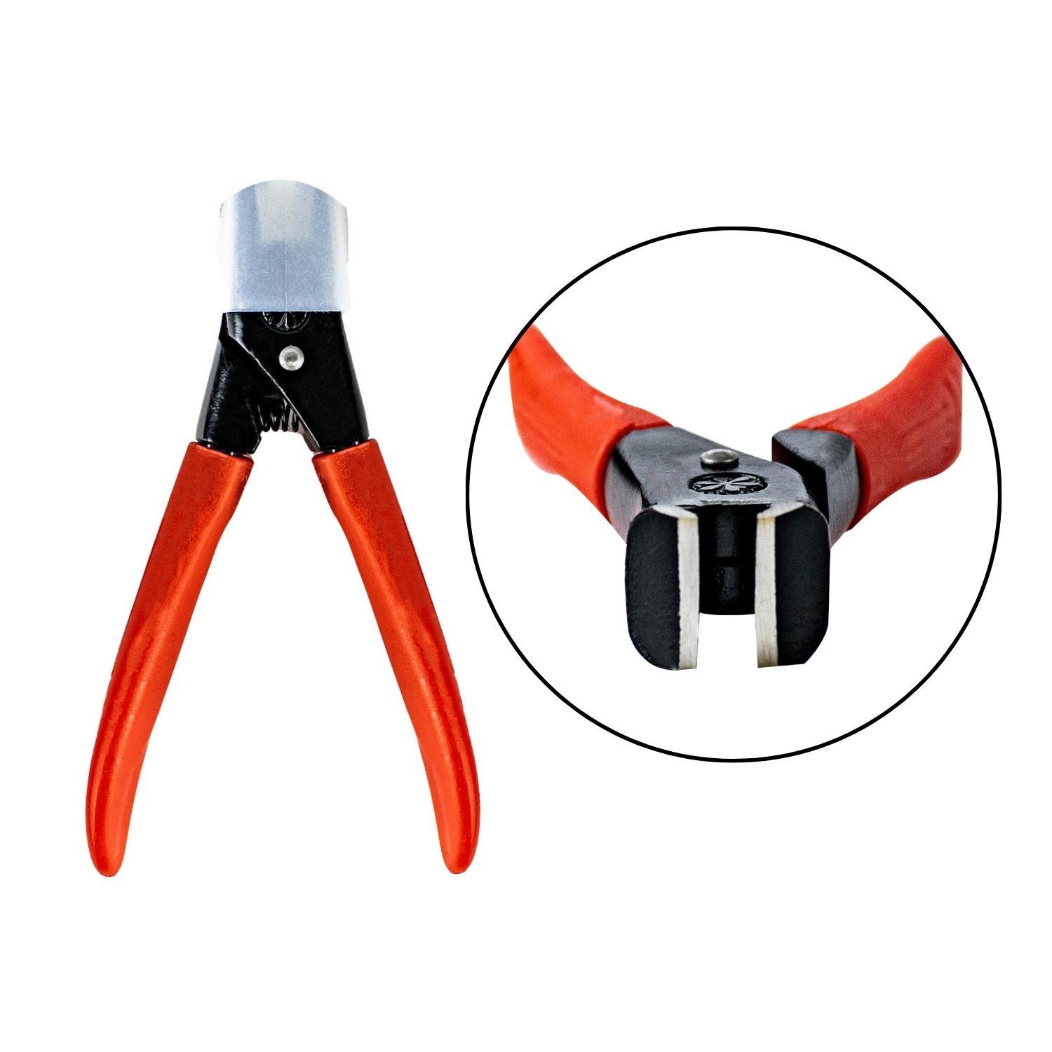 Miniatura Kit 3 Cortadores Unha Afiado Coletor Automático Manicure