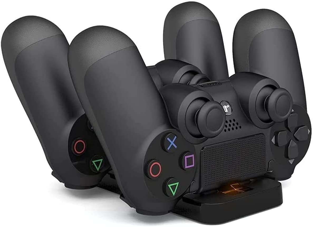 Miniatura Base Carregador Controle Playstation Ps4 Duplo Dock - Dobe