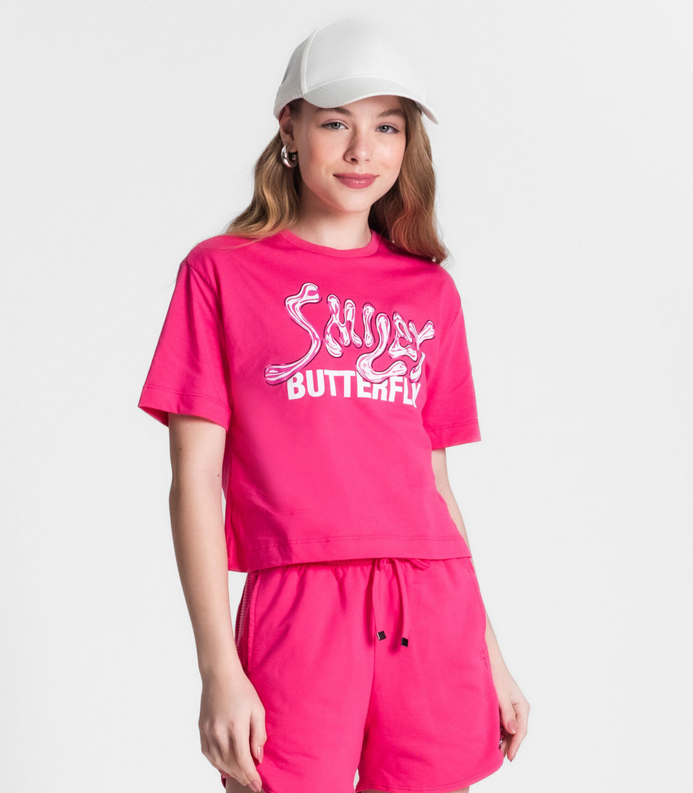 Miniatura Blusa Juvenil Feminina Minty Rosa 12