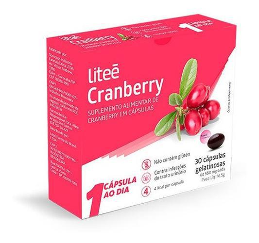 Miniatura Litee Cranberry 30 Capsulas
