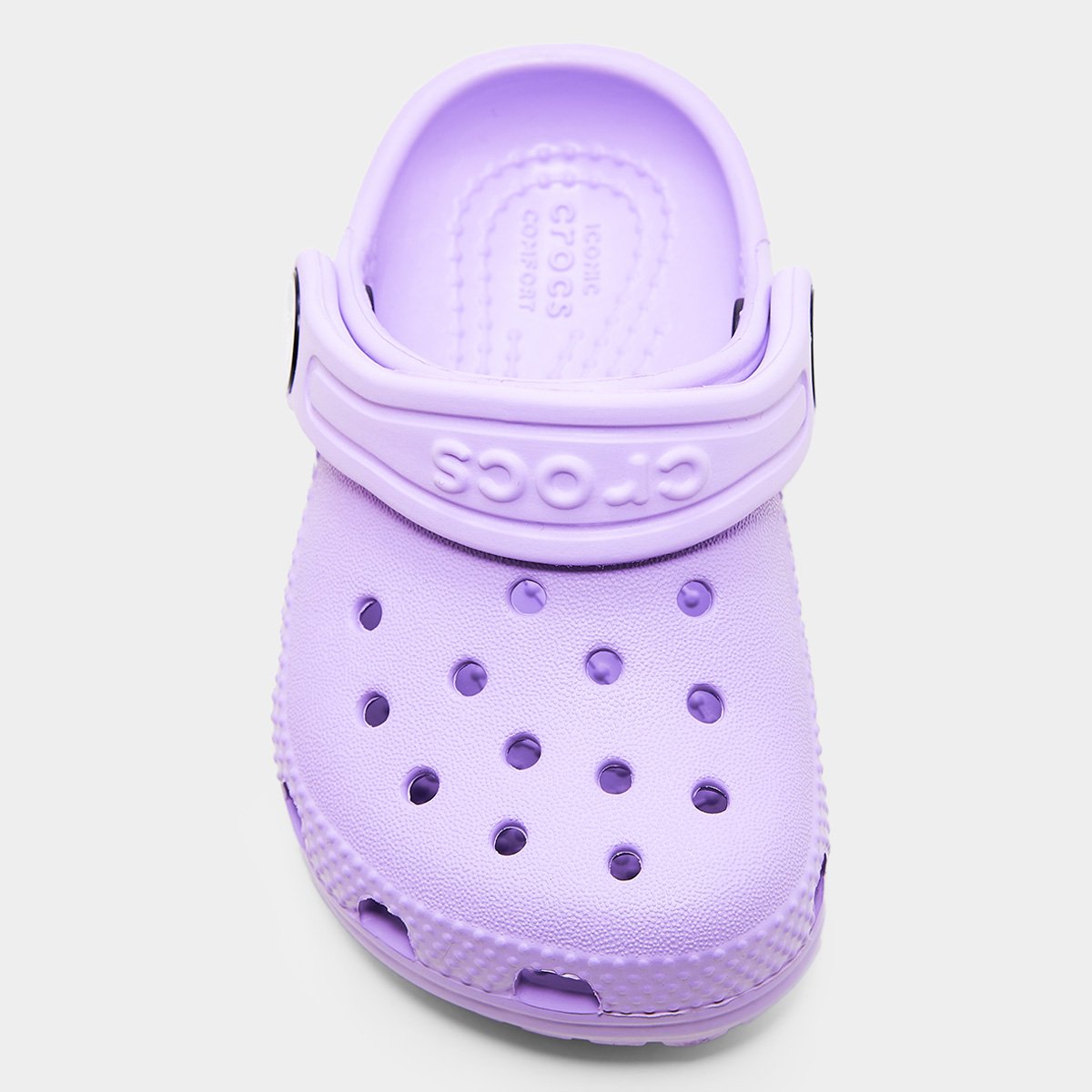 Miniatura Crocs Infantil Classic Clog T Menina Lilás - 22