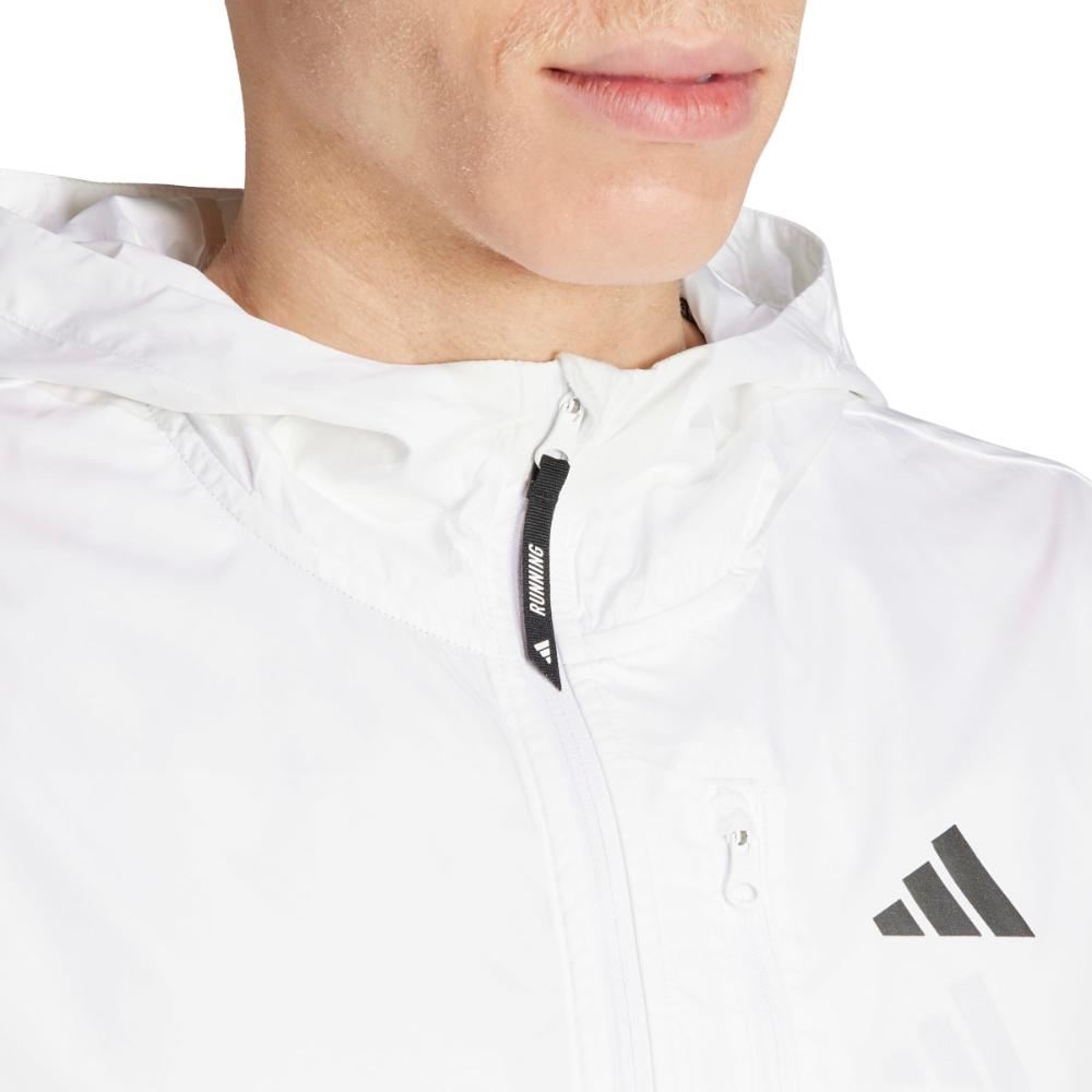 Miniatura Jaqueta Adidas Own The Run Masculino BRANCO/PRETO - G