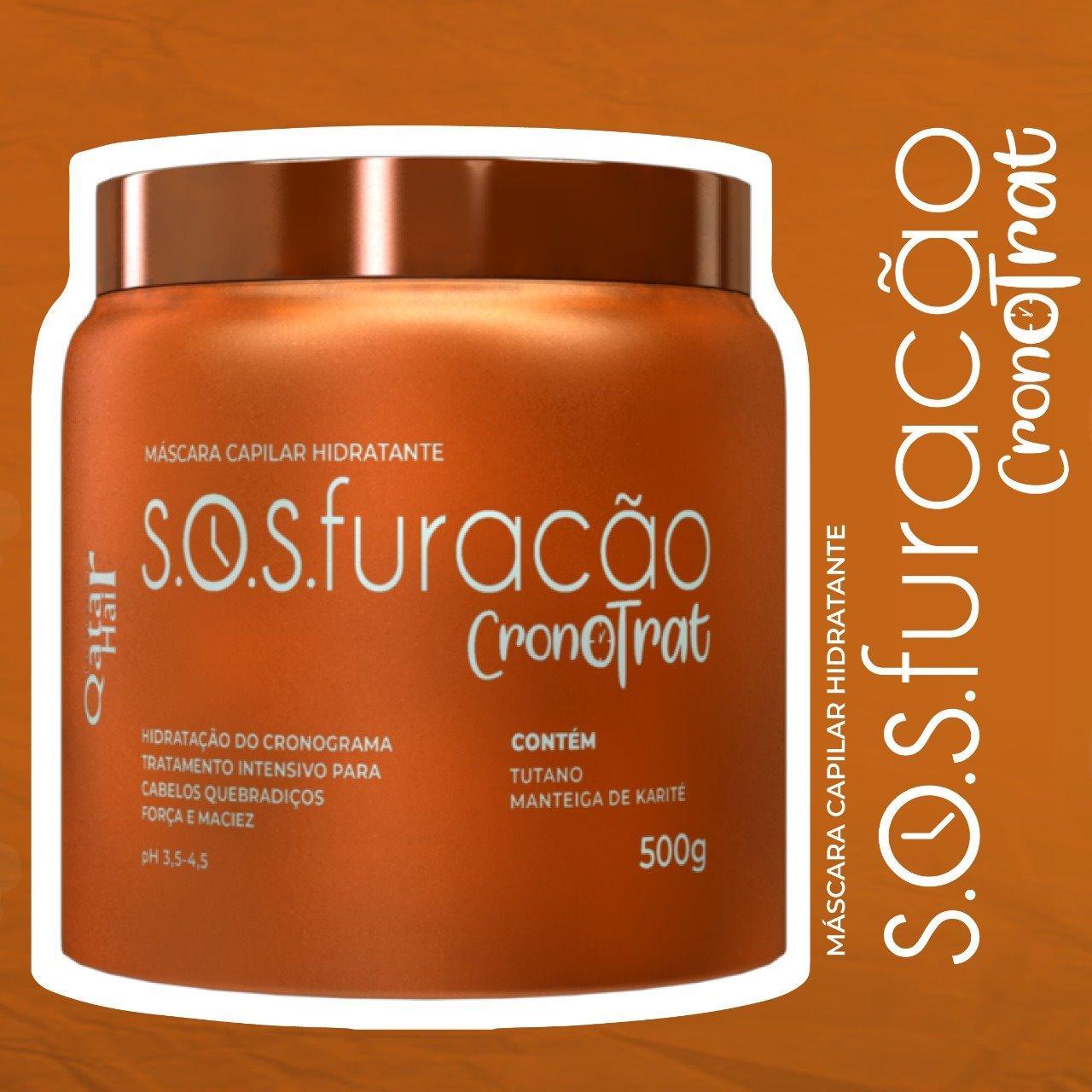 Miniatura Kit Organic Troia Hair 1000Ml + S.O.S Furacão Qatar