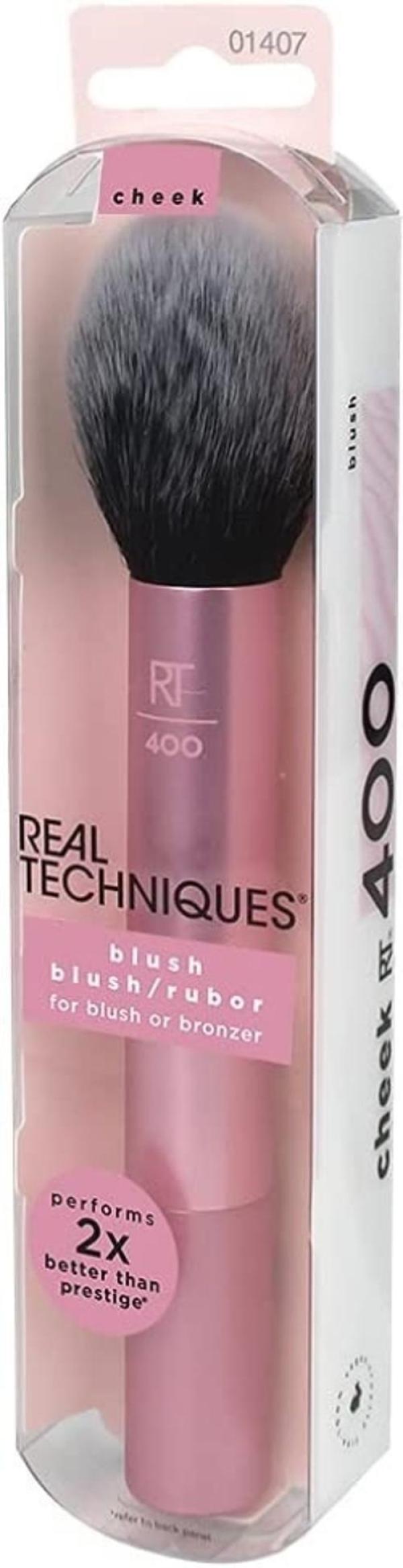 Miniatura Pincel Real Techniques Blush Brush 400 - Macio e Natural