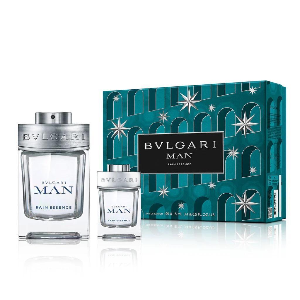 Miniatura Kit Bvlgari Man Rain Essence Masculino Edp 100Ml + Mini