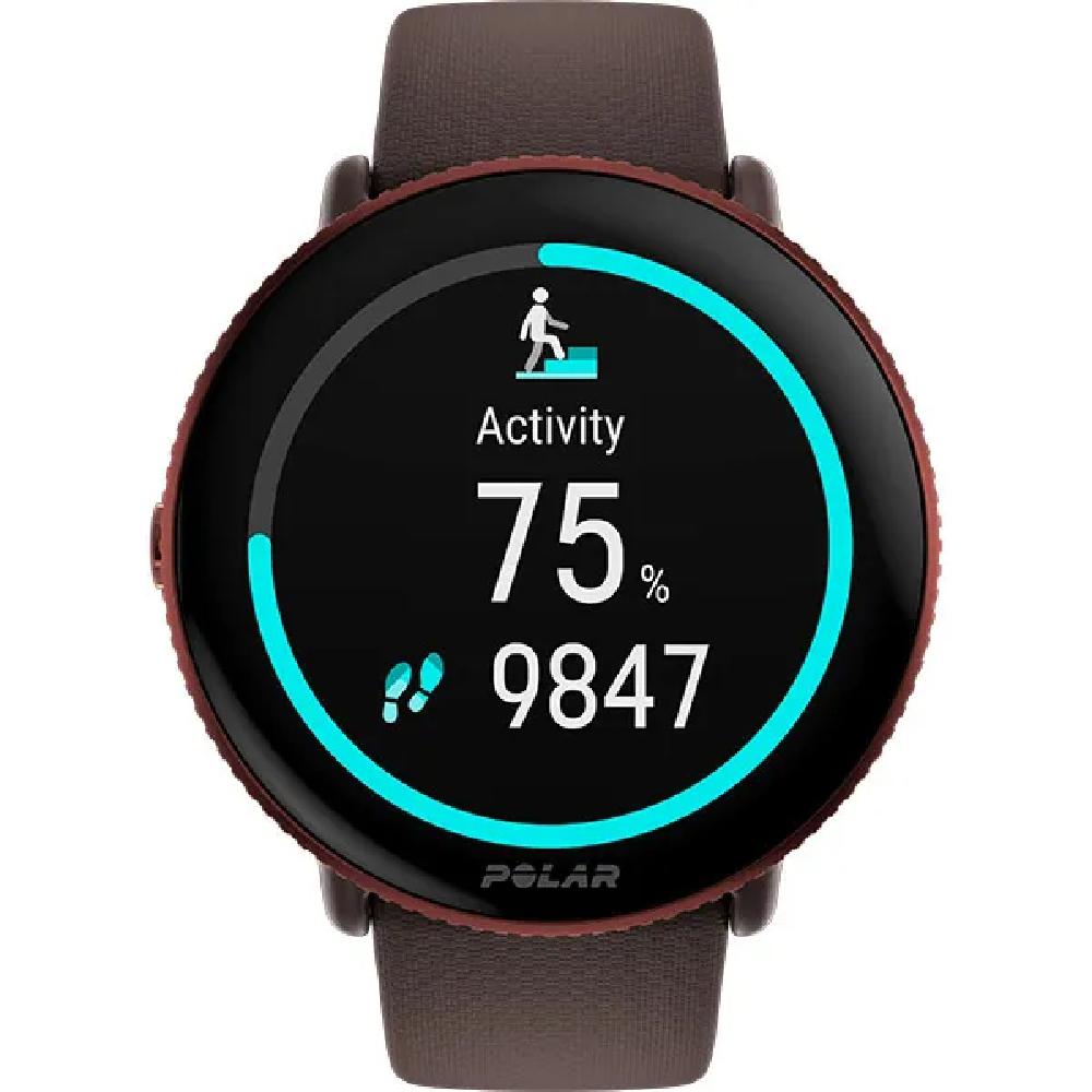 Relógio GPS Monitor Cardíaco Polar Ignite 3 Copper Brown