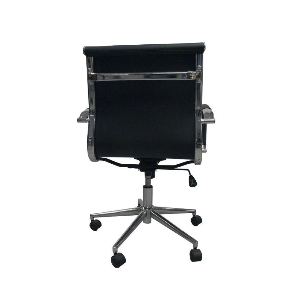 Kit 2 Cadeiras de Escritório Office Valência Rivatti Preto