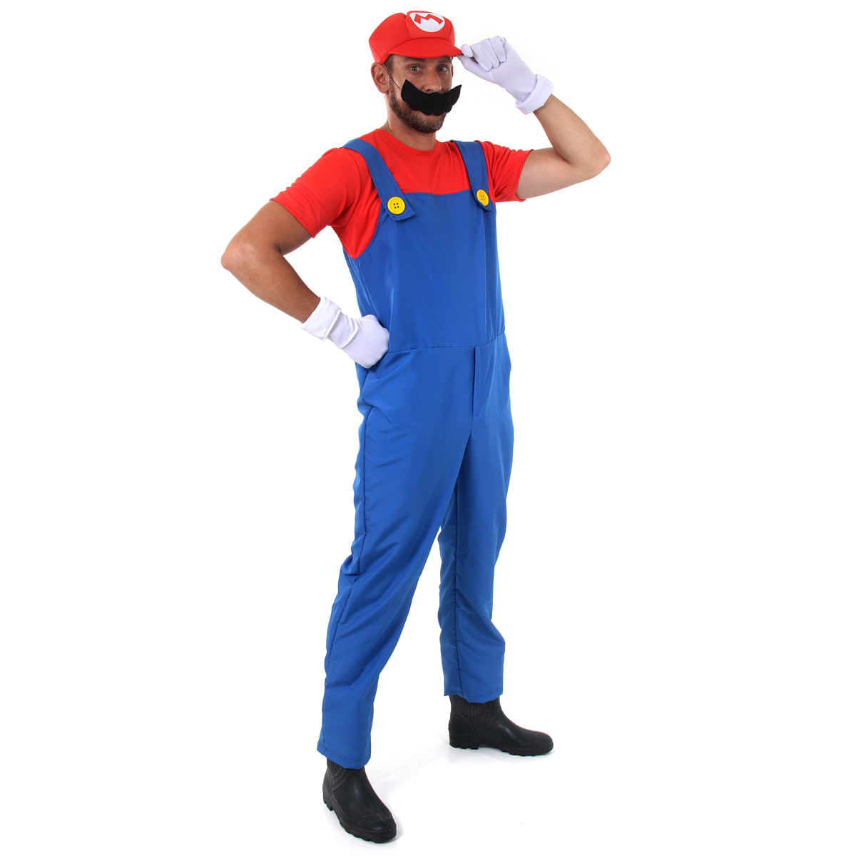 Miniatura Fantasia Mario Bross Adulto - Super Mario G