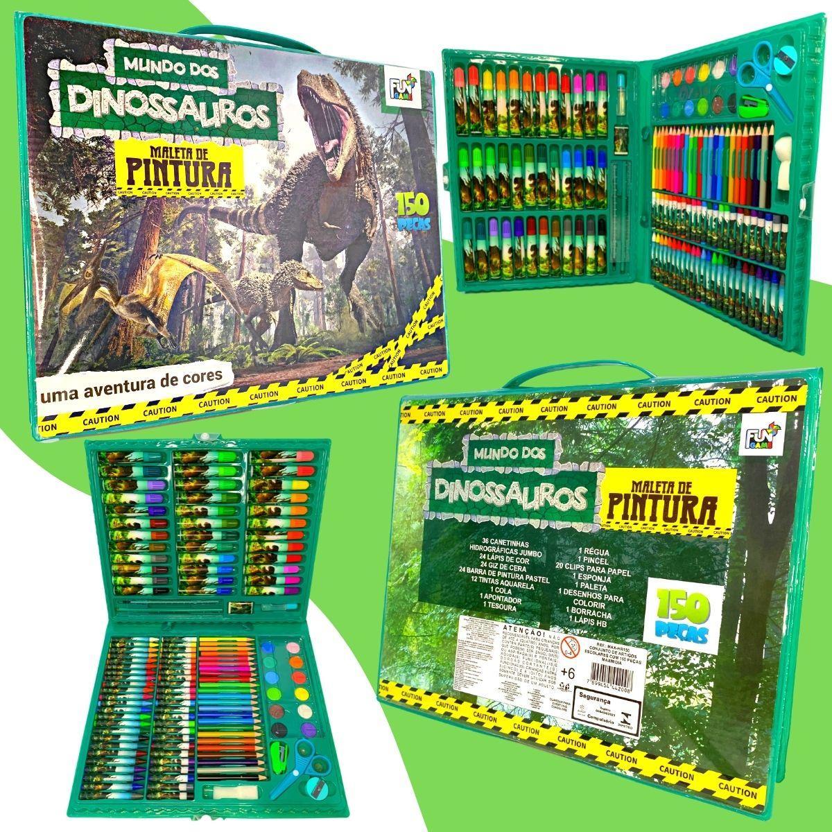 Maleta De Pintura Infantil Estojo 150 Peças Para Colorir