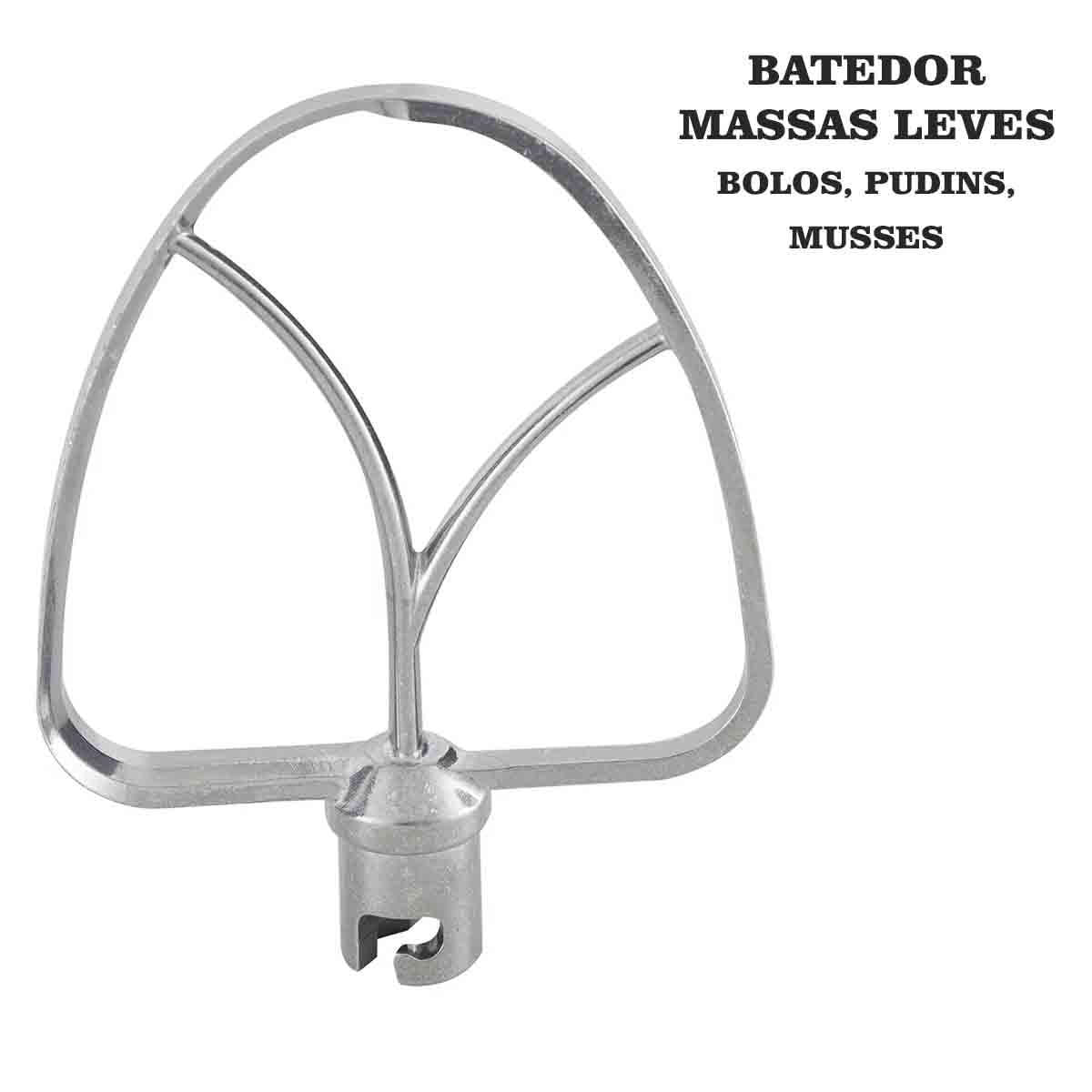 Miniatura Batedeira Britânia Bbt500B Bacia Inox Turbo 11 Velocidades