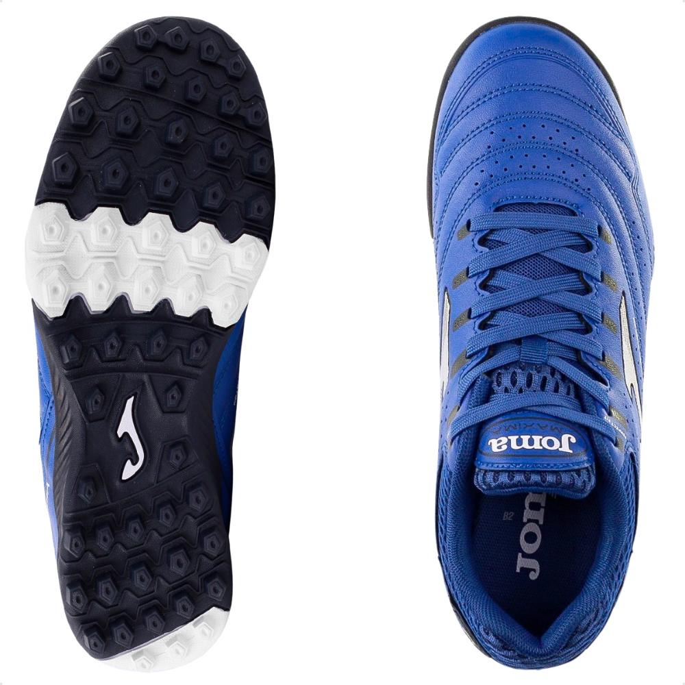 Chuteira Society Joma Máxima Masculino Azul / Preto - 38