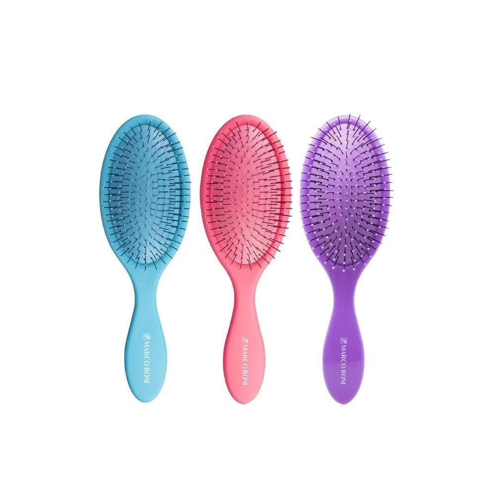 Miniatura Mb 8058 Escova Desembaraçante Oval Cerdas Flexíveis