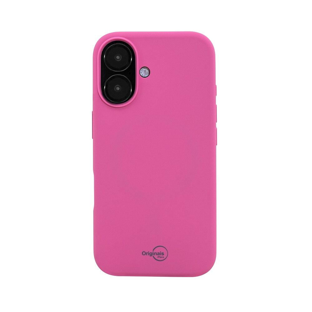 Miniatura Capa iPhone 16, Originais iPlace, Silicone Essential, Pink