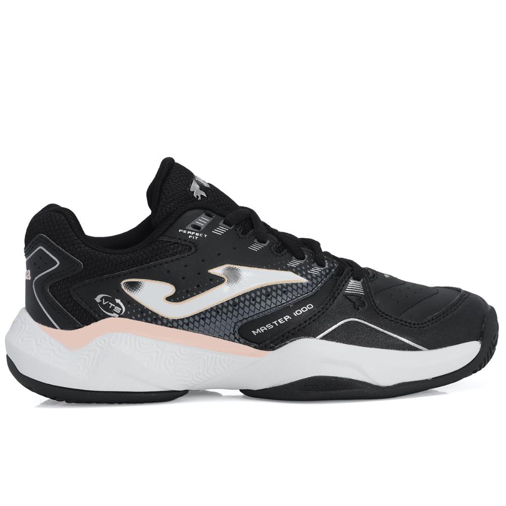 Miniatura Tênis Joma Master 1000 Lady Clay - Saibro - Preto e Branco 34