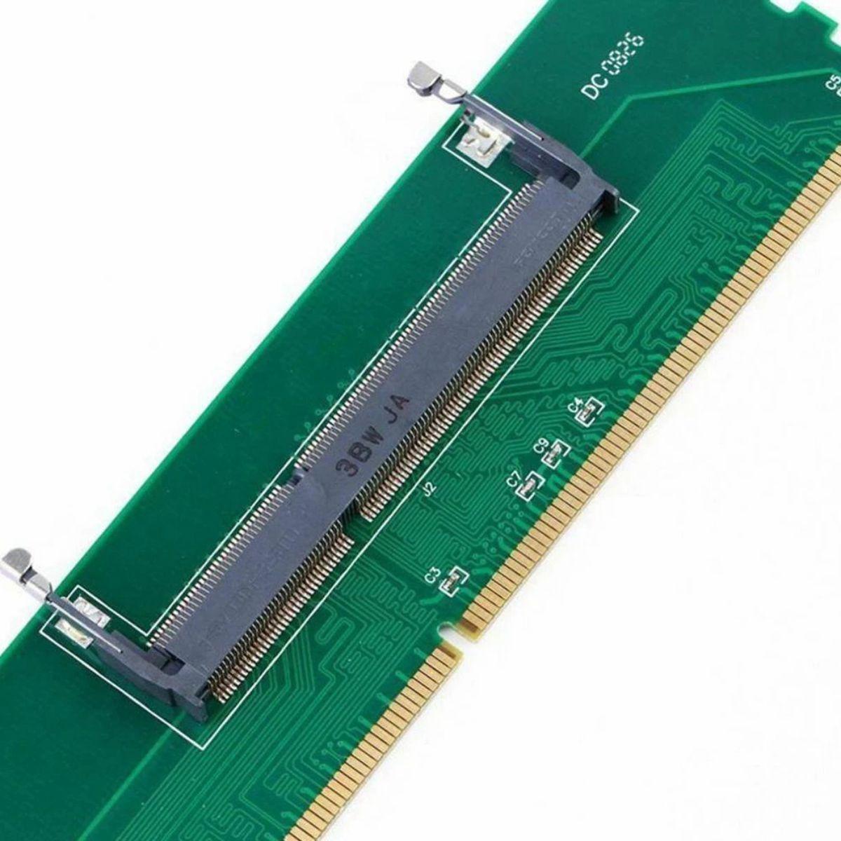 Miniatura Adaptador De Memória Ram Ddr3 Notebook Para Pc Computador