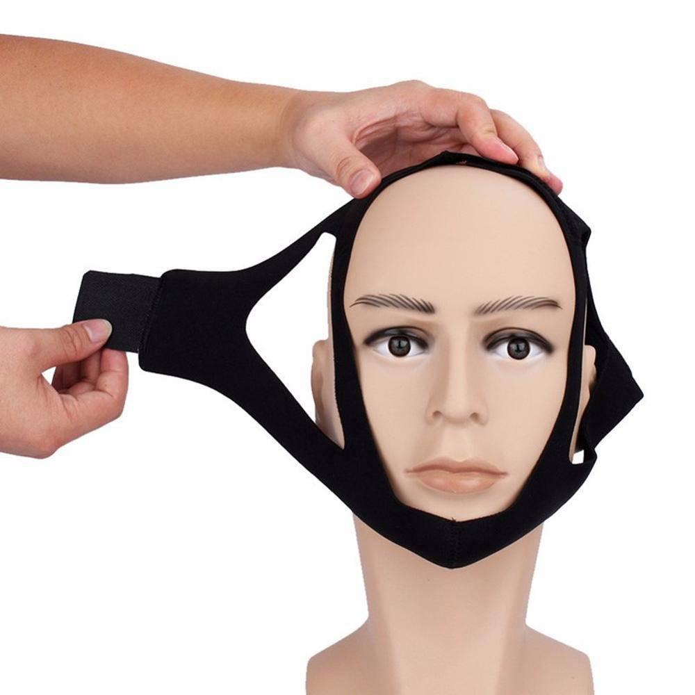 Miniatura Faixa Anti Ronco Apneia Neoprene Com 3 Pontos
