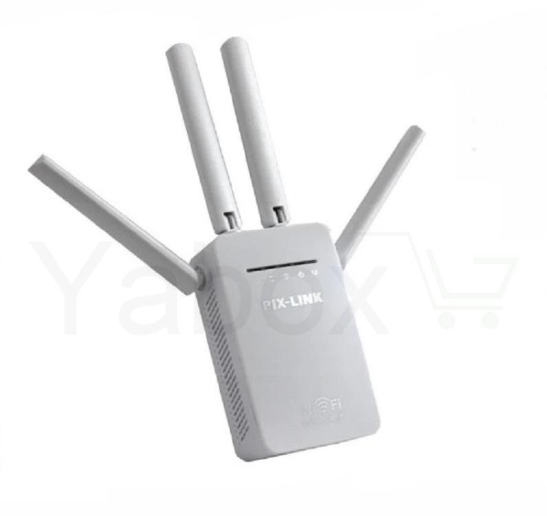 Miniatura Roteador Sinal Internet Wifi 4 Antenas Nf