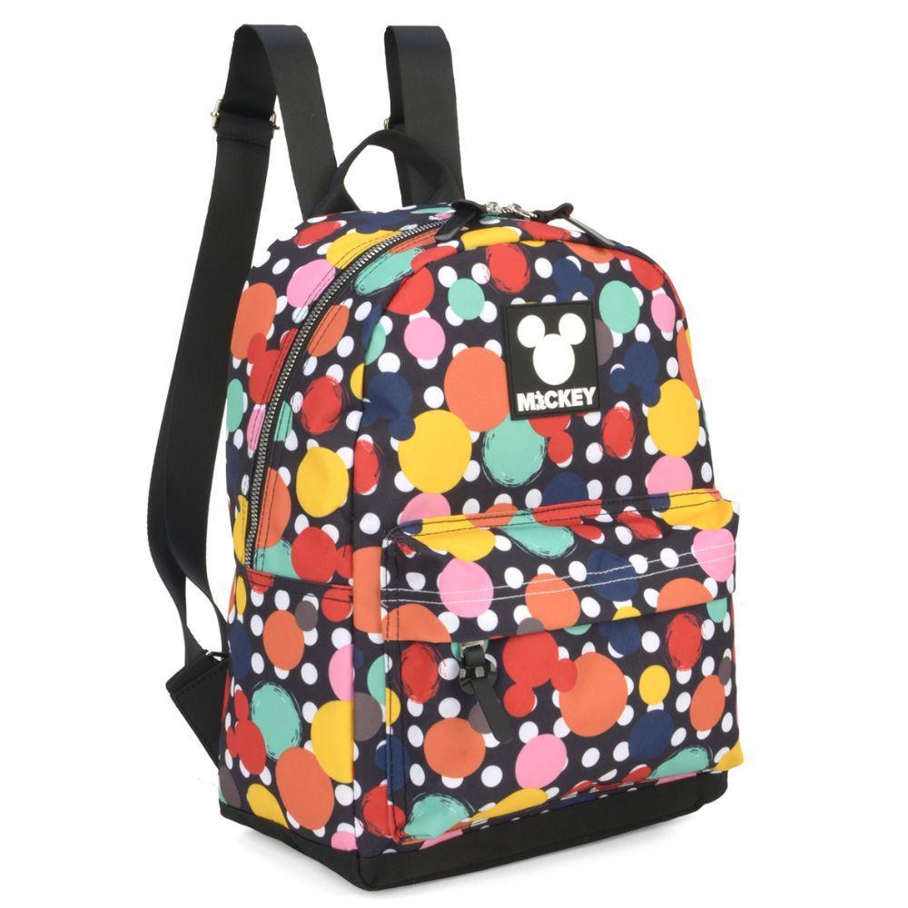 Miniatura Mochila Mini Mickey Mouse Colors Disney Look Passeio Juvenil