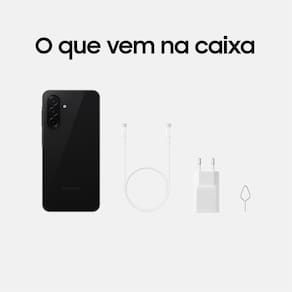 Smartphone Samsung Galaxy A26 Tela 6.7" 256GB 5G Câmera Tripla 50MP Preto