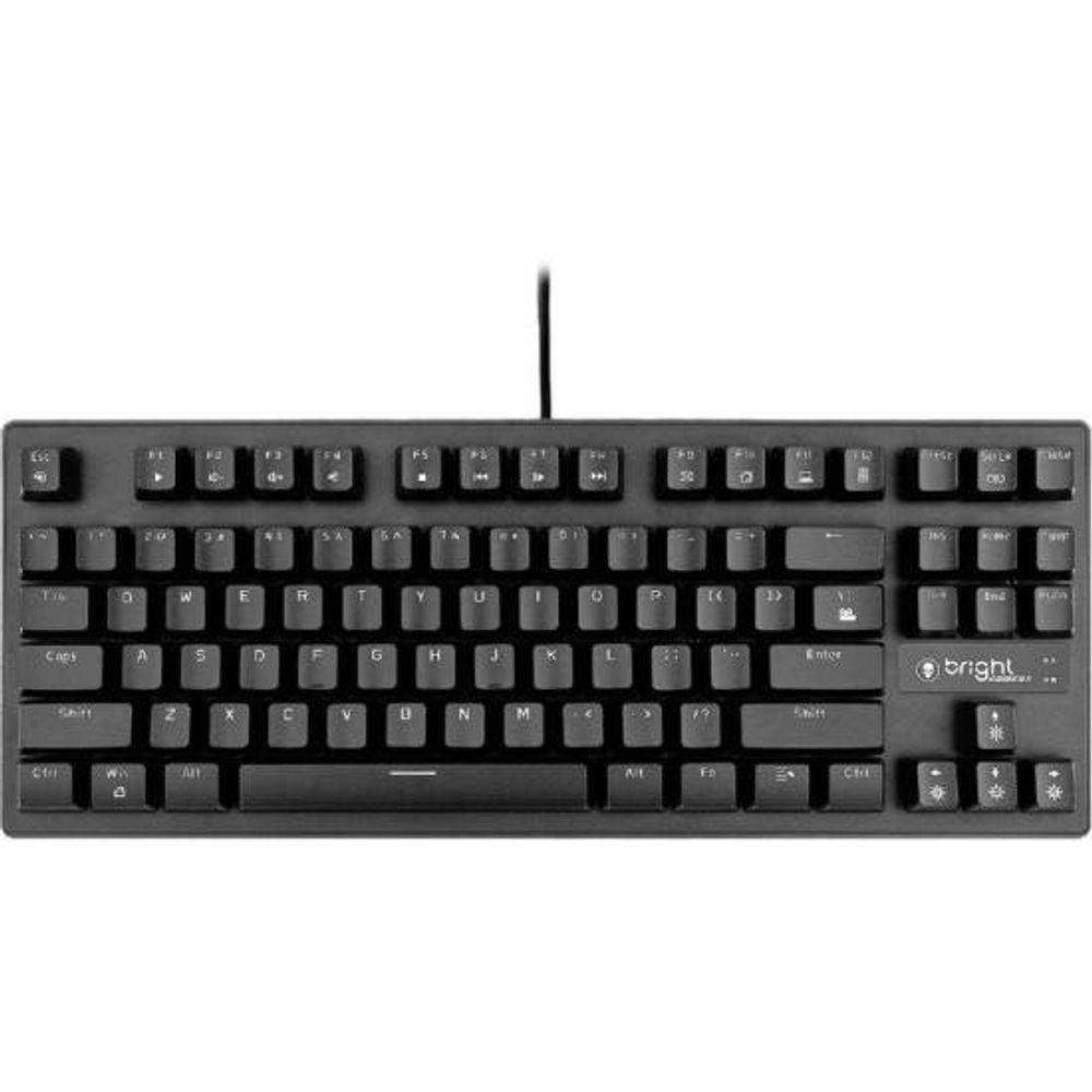 Miniatura Teclado Gamer Mecânico Bright Gtc559 Preto