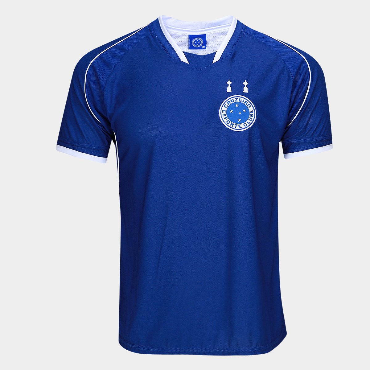 Miniatura Camisa Cruzeiro Retrô 2003 Masculina Azul - P