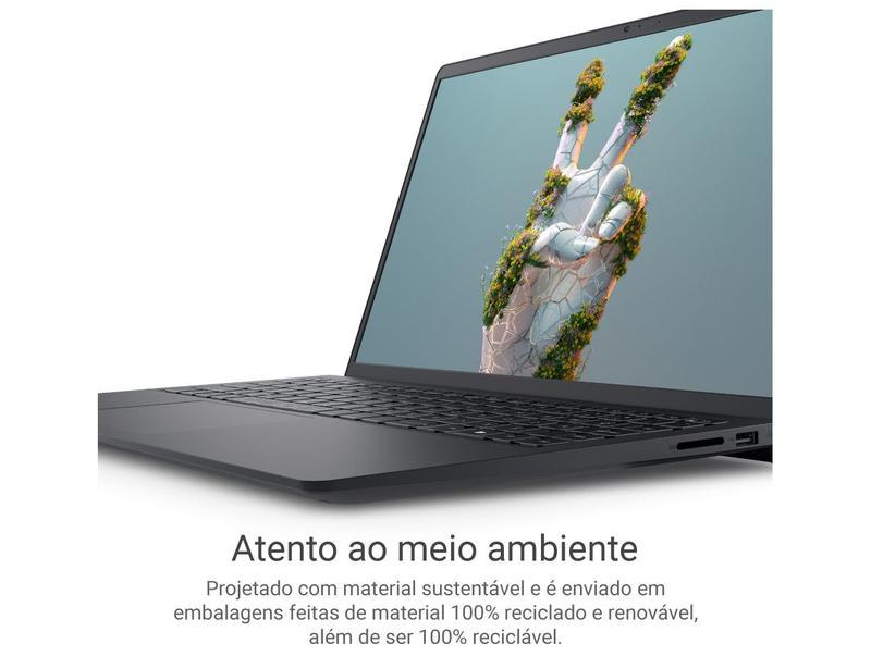 Notebook Dell Inspiron 15 I15-I3100-A15P Intel Core 3 8GB RAM 512GB SSD 15,6" Full HD Windows 11 I15-I3100-A15P Preto