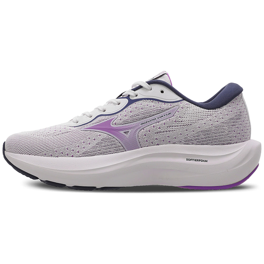 Miniatura Tênis de Corrida Feminino Mizuno Virtue 37 Branco