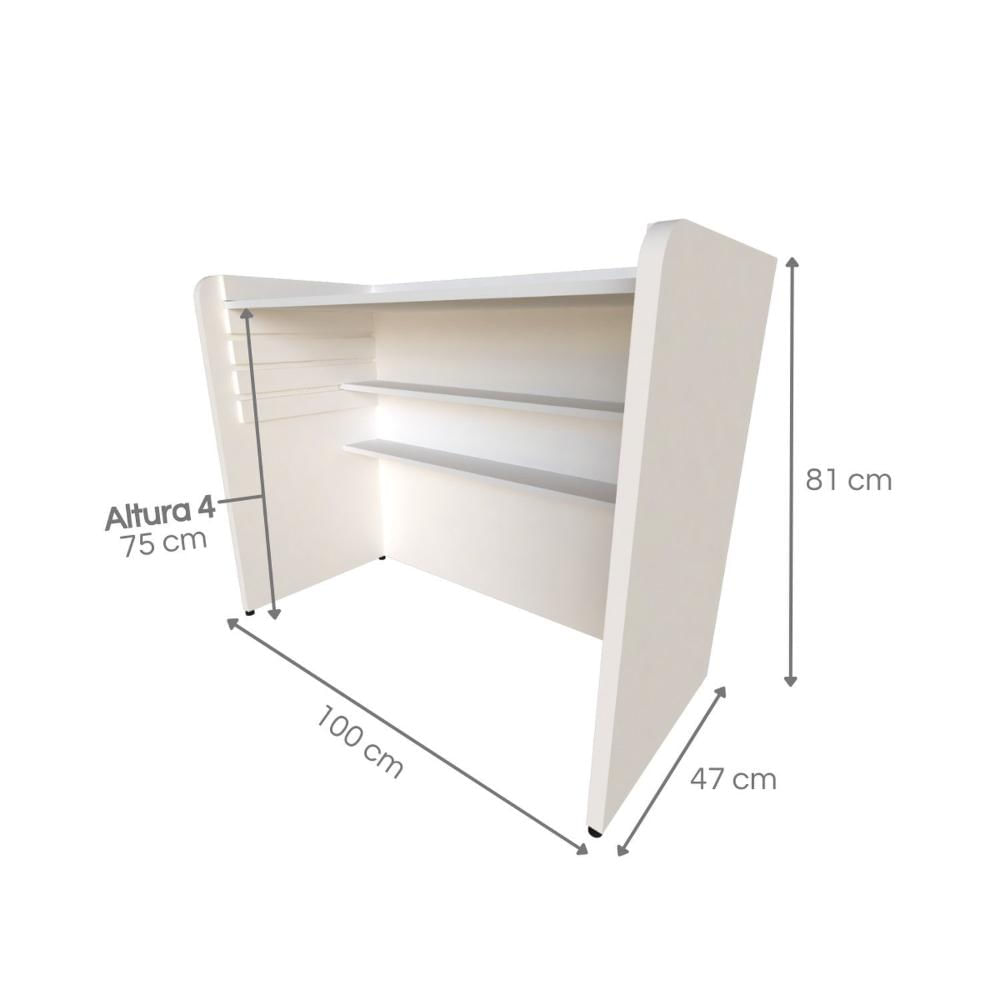 Escrivaninha / Mesa Infantil com Regulagem de Altura Branco