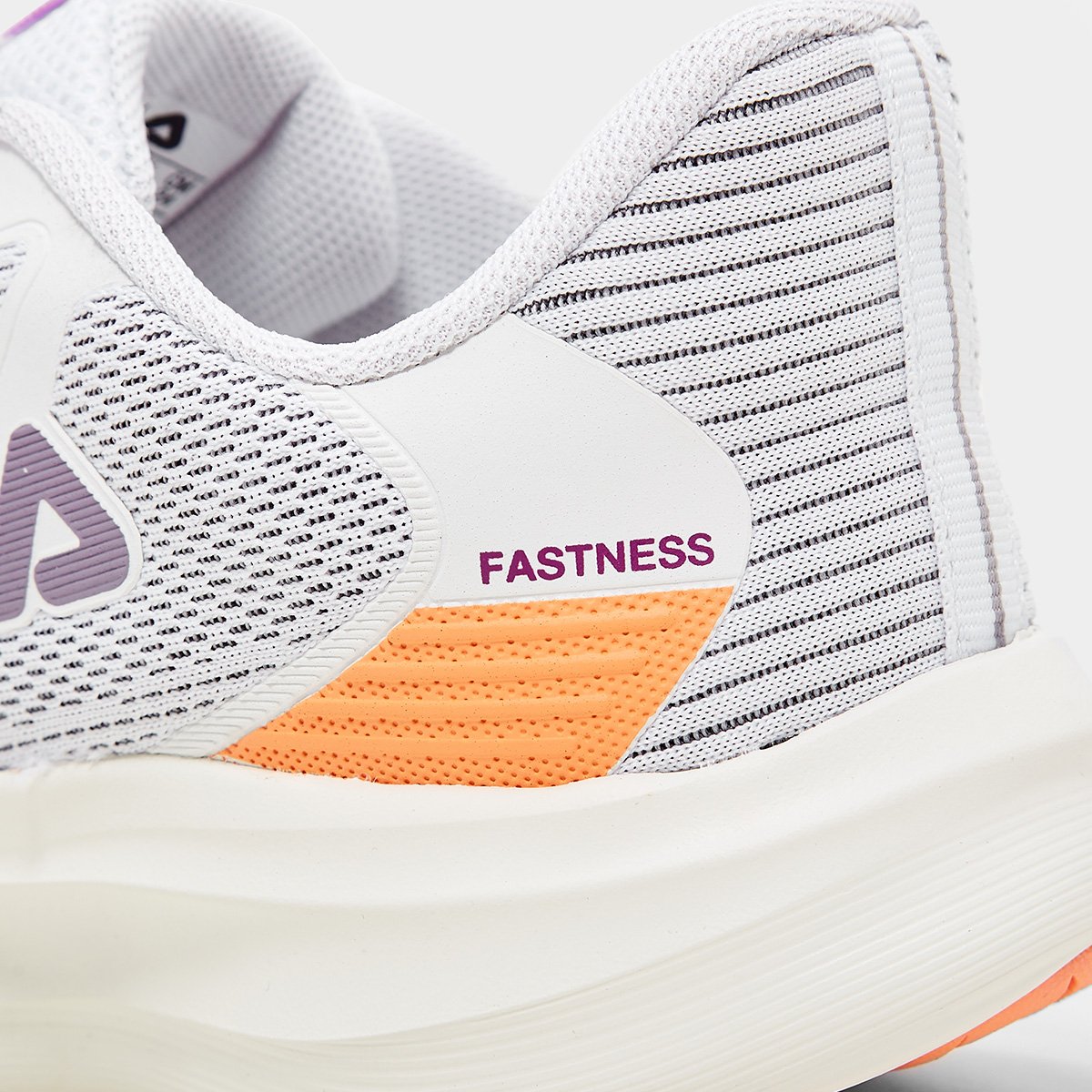 Tênis Fila Fastness Feminino Branco+Laranja - 34