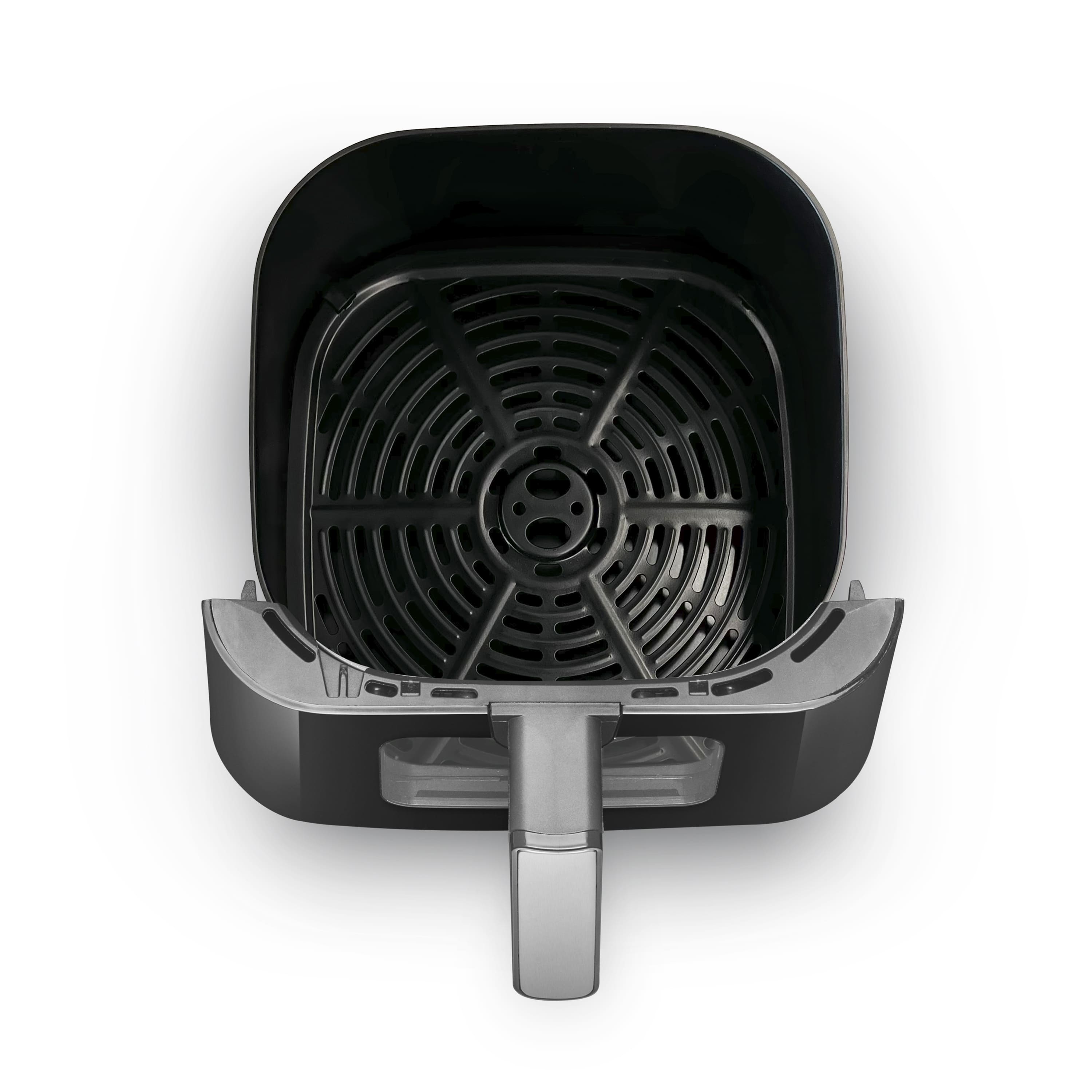 Miniatura Fritadeira Elétrica Airfryer Smart Vision 6L e Panela Home Vermelha Saute Grand 24cm | 127V