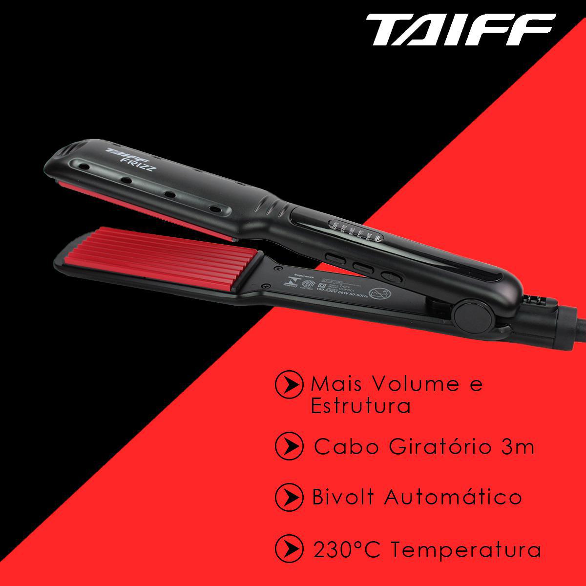 Chapinha Frizz Taiff Cabelo Ondulado E Com Vol 230ºc Bivolt
