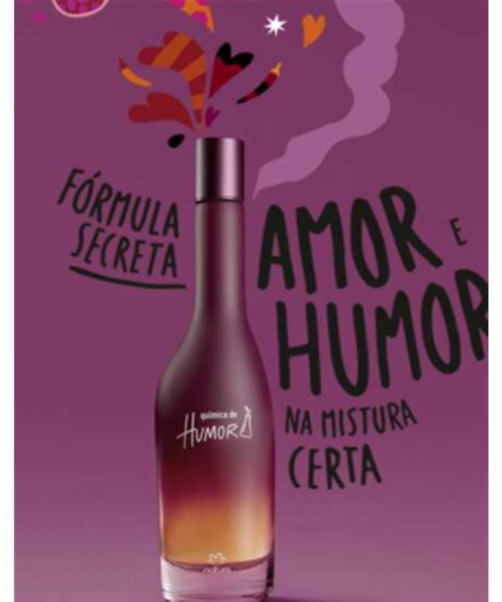 Miniatura Desodorante Colônia Natura Química de Humor Feminino 75ML