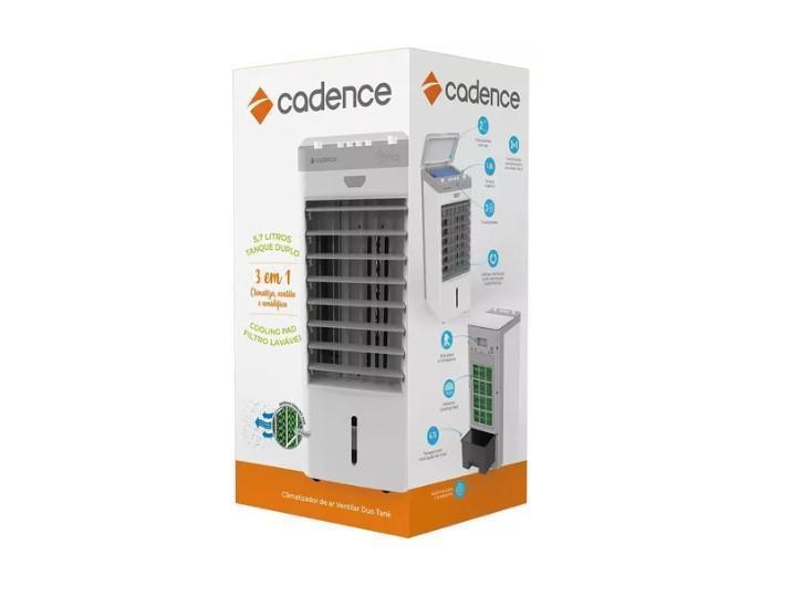 Miniatura Climatizador De Ar Cadence Ventilar Dou Tank 5,7L 127V