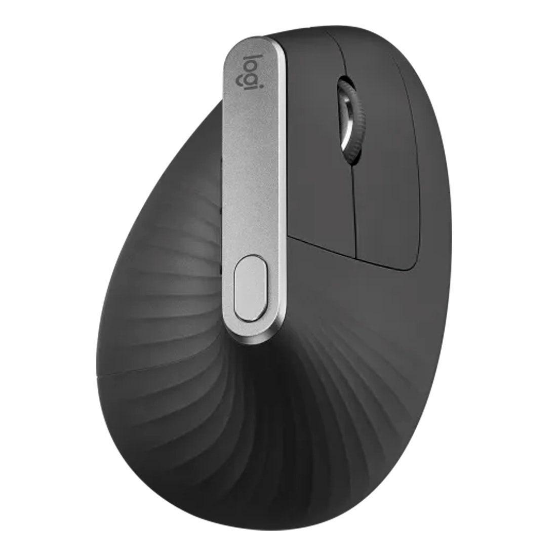 Miniatura Mouse Logitech Mx Vertical Grafite Sem Fio - 910-005449