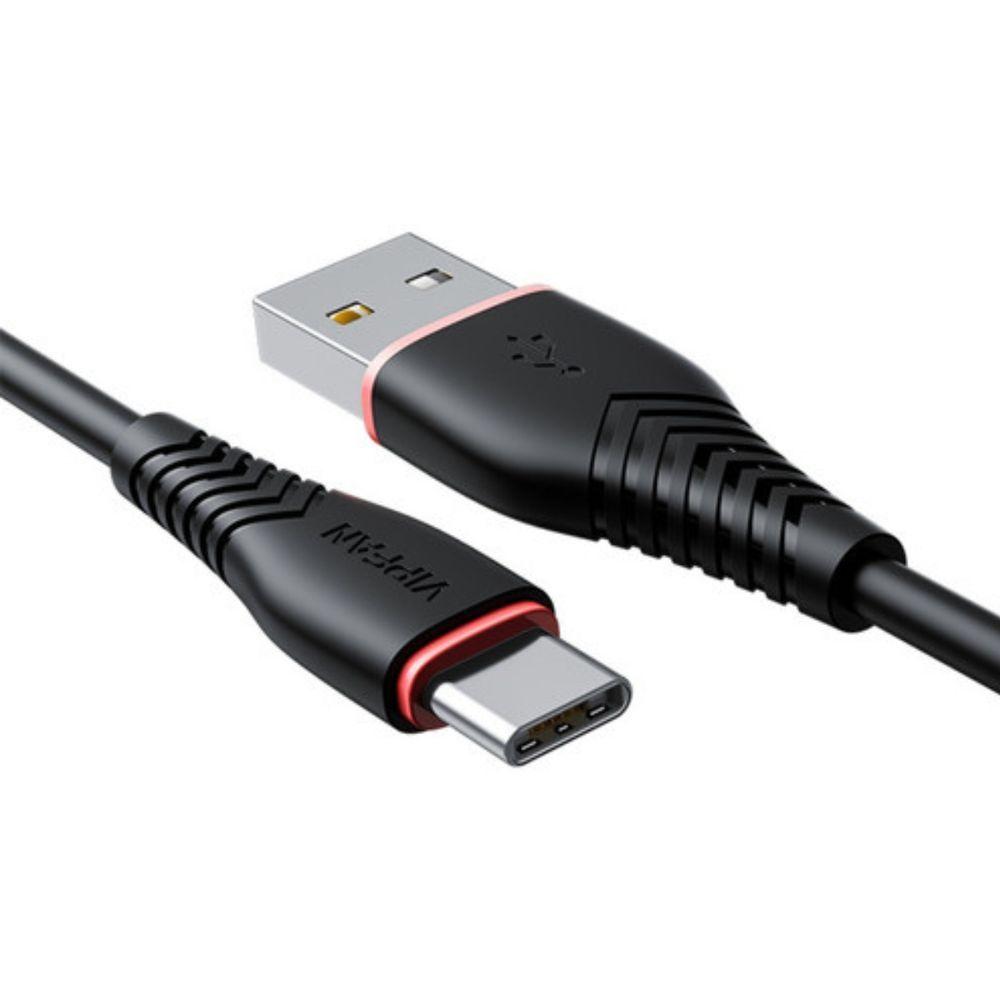 Miniatura Cabo Usb Rápido Preto Compatível Com Moto G10