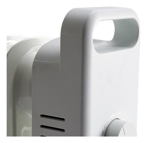 Miniatura Aquecedor A Oleo Equation Branco Compacto 900W 220V