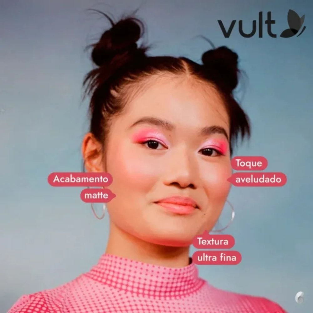 Miniatura Pó Compacto Matte Vult Ultra Fino V430 9g